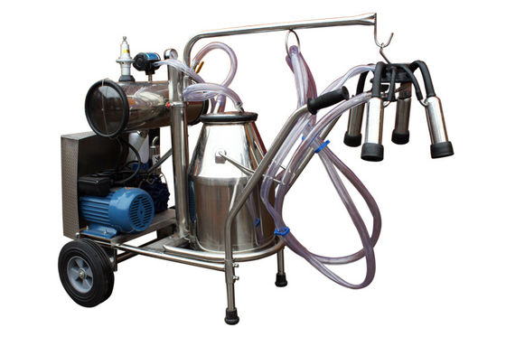 ฟาร์มไฟฟ้า 1.1kw เครื่องรีดนมวัวพร้อมปั๊มสุญญากาศ