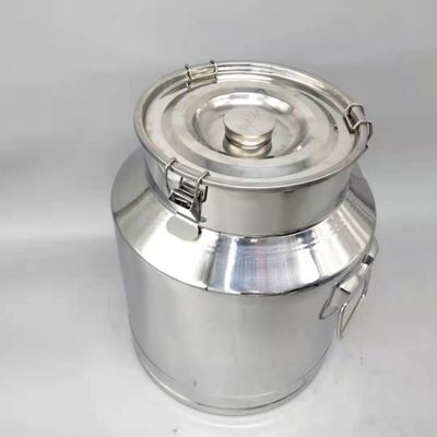 Metal Condensed SS Storage Container ถังนม 15 ลิตรพร้อมฝาปิด