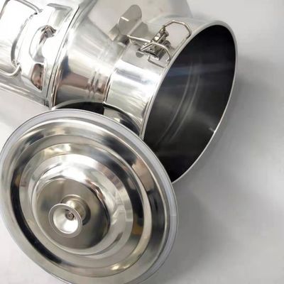 Metal Condensed SS Storage Container ถังนม 15 ลิตรพร้อมฝาปิด