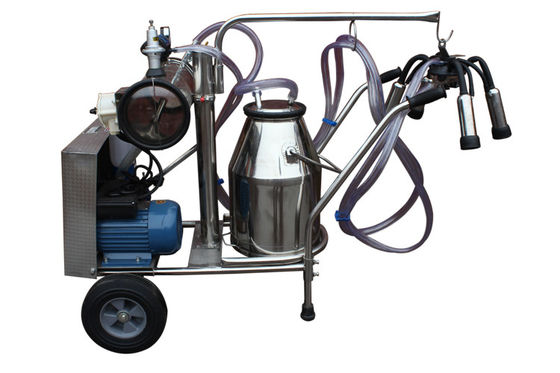ฟาร์มไฟฟ้า 1.1kw เครื่องรีดนมวัวพร้อมปั๊มสุญญากาศ