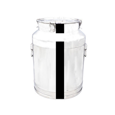กระจกขัด 40ltr ฟาร์มเนยถั่วลิสงสแตนเลสกระป๋องนมปิดผนึก