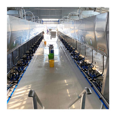 24-100 จุด Electronic Metrological Milking Parlour ระบบเครื่องวัวอัตโนมัติ