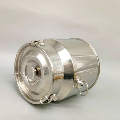 Home Brewing 9L SS Storage Barrel พร้อมที่เก็บน้ำนมฟาร์มแบบฝาปิด