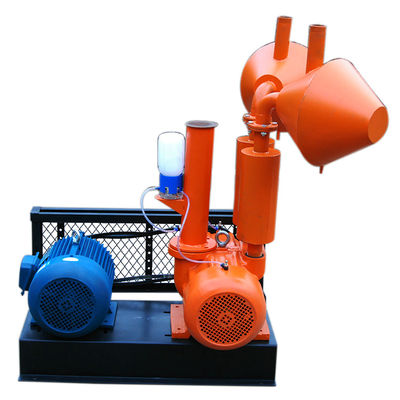 ไฟฟ้า 5.5kw 2100L / นาทีปั๊มลมใบพัดหมุนสำหรับอุปกรณ์รีดนม