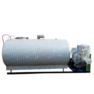 Agitator Speed ​​36r / Min 1000 Liter Milk Tank สำหรับการทำความเย็นน้ำนมดิบ