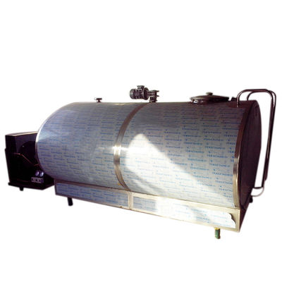 Agitator Speed ​​36r / Min 1000 Liter Milk Tank สำหรับการทำความเย็นน้ำนมดิบ
