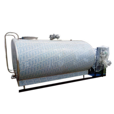 Agitator Speed ​​36r / Min 1000 Liter Milk Tank สำหรับการทำความเย็นน้ำนมดิบ