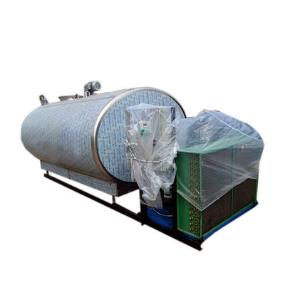 Agitator Speed ​​36r / Min 1000 Liter Milk Tank สำหรับการทำความเย็นน้ำนมดิบ