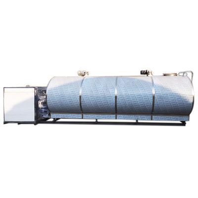 อุปกรณ์ทำความเย็นนม 10000L Milk Cooling Tank ถังเก็บความเย็น