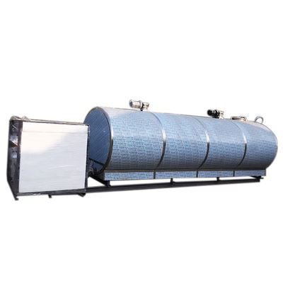 อุปกรณ์ทำความเย็นนม 10000L Milk Cooling Tank ถังเก็บความเย็น