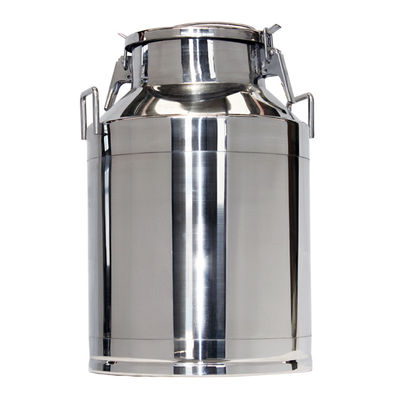 เครื่องผลิตเบียร์ถังน้ำผลไม้ขนาดเล็กแบบพกพา 30L กระป๋องนมสแตนเลส
