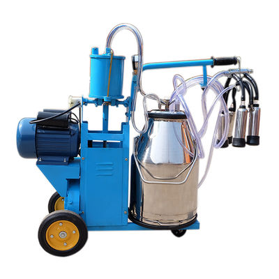 110V 12 Cows / Hr เครื่องรีดนมลูกสูบสำหรับฟาร์มโคนม