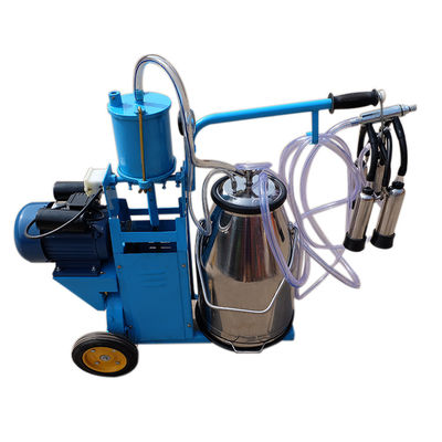 110V 12 Cows / Hr เครื่องรีดนมลูกสูบสำหรับฟาร์มโคนม