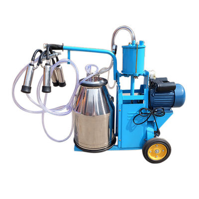 110V 12 Cows / Hr เครื่องรีดนมลูกสูบสำหรับฟาร์มโคนม