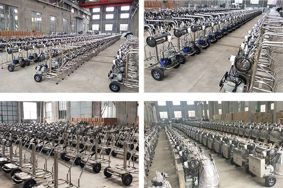เครื่องรีดนมแบบพกพาขนาด 25 ลิตร 180V เครื่องรีดนมไฟฟ้าสำหรับแพะ