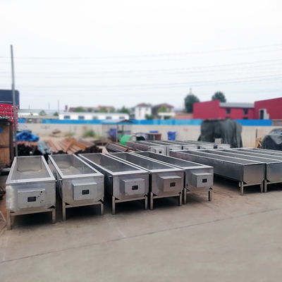 รางน้ำดื่มสำหรับสัตว์ 1.5KW 1m รางน้ำสแตนเลส