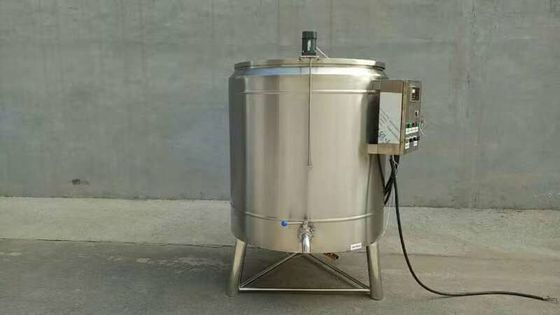 SUS304 1.5 mm Milk Pasteurizer Machine เครื่องฆ่าเชื้อด้วยนม