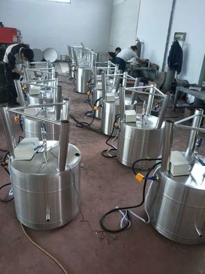 SUS304 1.5 mm Milk Pasteurizer Machine เครื่องฆ่าเชื้อด้วยนม