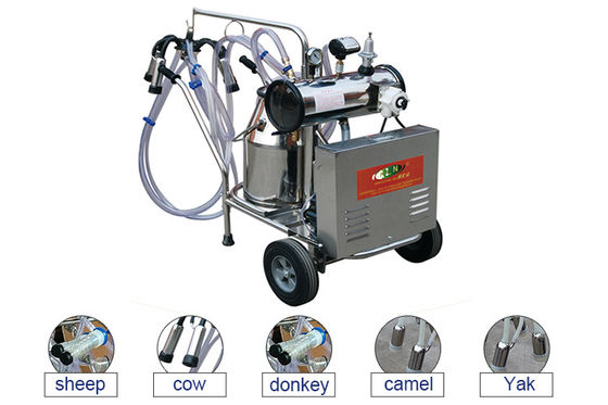 Dairy Big Farm 20 ~ 24pcs / H เครื่องรีดนมแพะเชิงพาณิชย์คู่มืออิเล็กทรอนิกส์