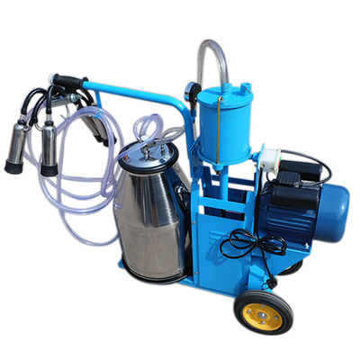 Single Bucket Piston Pump เครื่องรีดนมแบบพกพา Professional Small Cow Goat
