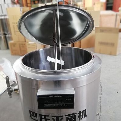เครื่องพาสเจอร์ไรส์นมอุตสาหกรรม 50L เครื่องพาสเจอร์ไรส์ที่บ้าน