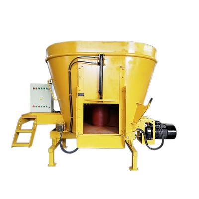 เครื่องผสมอาหารแพะ PULL Type TMR Mixer 4cbm ประสิทธิภาพสูง