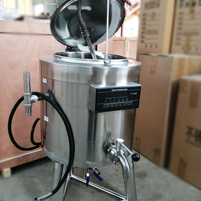 50L มินิมินิพาสเจอร์ไรส์นมเครื่อง Dairy Yogurt Plant Juice Beer