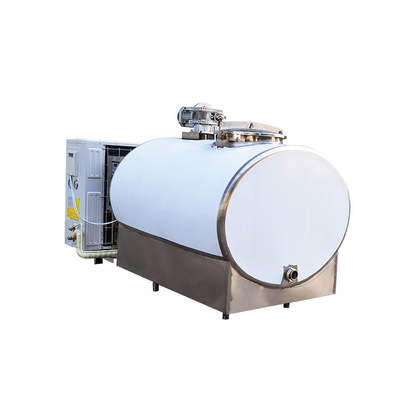 500L Steel Collection Milk Cooling Tank คอมพิวเตอร์ควบคุม