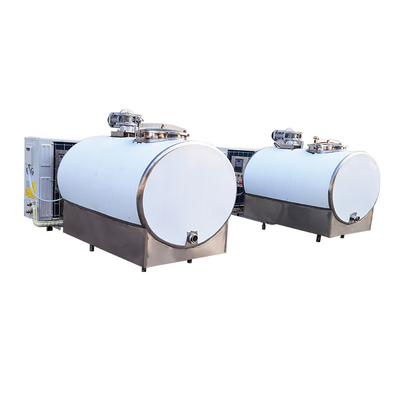 Double Jacketed Storage Milk ถังเก็บความเย็น 500L สแตนเลส 304