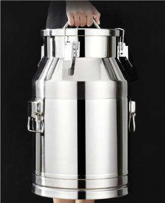 ฮาร์ดรั่วซึม 304 สแตนเลสปิดผนึกถังสำหรับฟาร์มโคนม